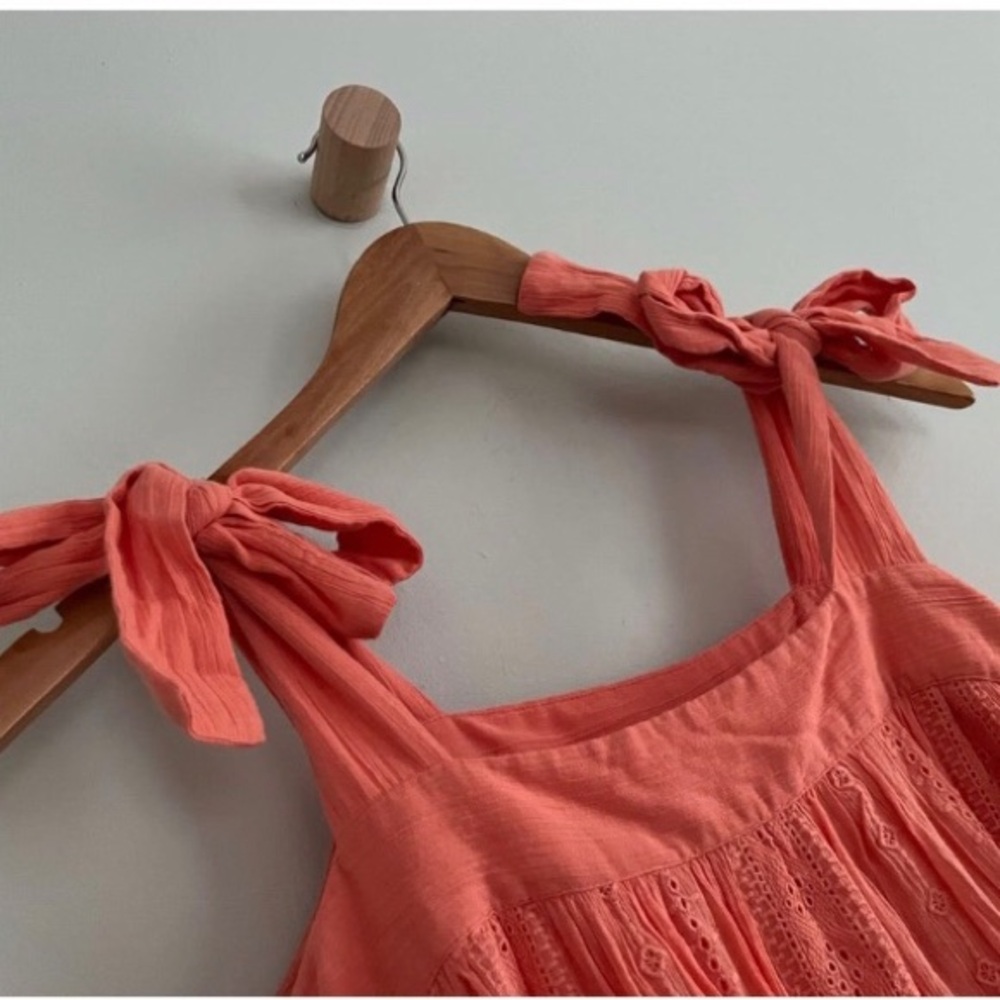 Sezane Embroidered Ruffles Dress - Picture 9 of 16